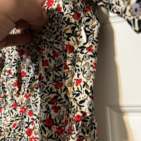 Free People Maxi Floral Belted Dress Tiered NWOT - Picture 5 of 7